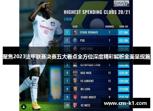 聚焦2023法甲联赛决赛五大看点全方位深度精彩解析全面呈现篇